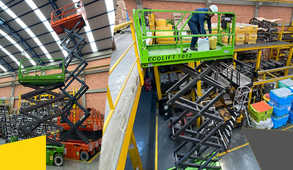 Plataforma Elevadora Tipo Tijera Eléctrica