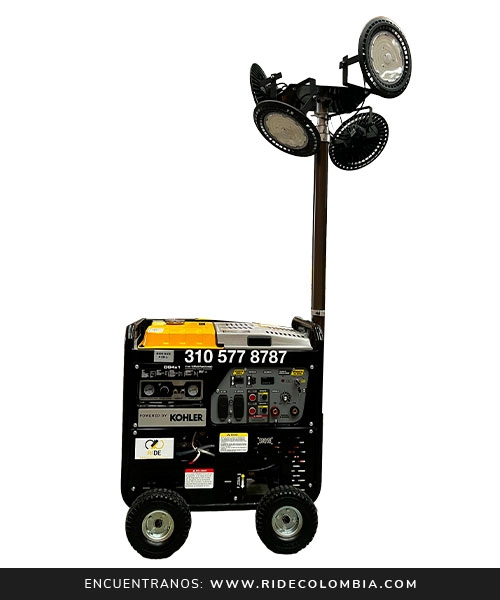 Torres de Iluminación Venta y Distribución en Colombia | Generador Electrico, Diesel. Solar