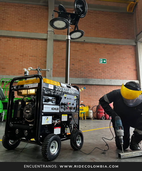 Torres de Iluminación Venta y Distribución en Colombia | Generador Electrico, Diesel. Solar