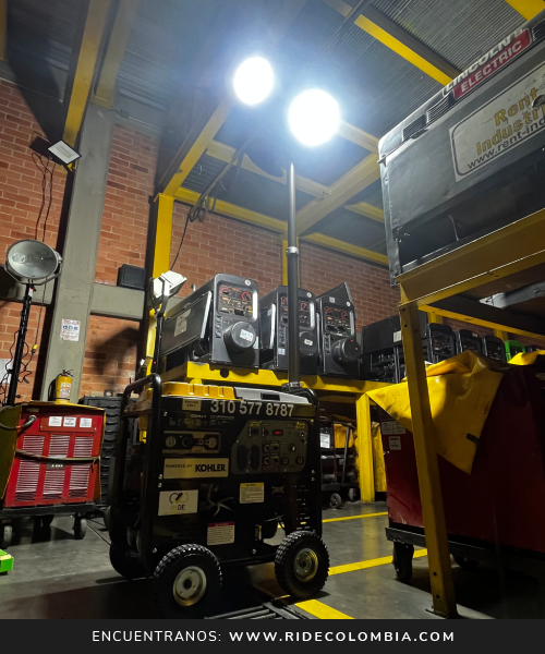 Torres de Iluminación Venta y Distribución en Colombia | Generador Electrico, Diesel. Solar