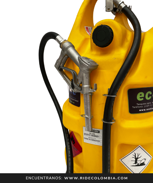 Tanque de Almacenamiento Ecotanke 110L para Diésel con Bomba Manual