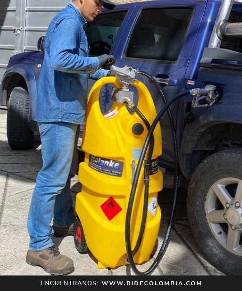 Tanque de Almacenamiento Ecotanke 110L para Diésel con Bomba Manual
