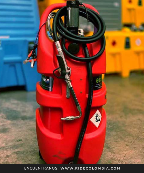 Ecotanke 110 Litros para Aceite con Bomba Eléctrica