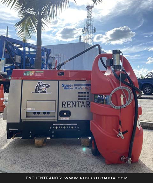 Ecotanke 110 Litros para Aceite con Bomba Eléctrica