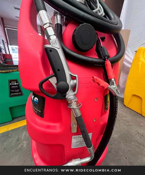 Ecotanke 110 Litros para Aceite con Bomba Eléctrica